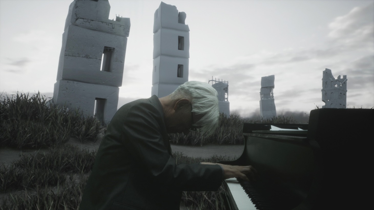 「Ryuichi Sakamoto: Playing the Piano 12122020」の配信画面。