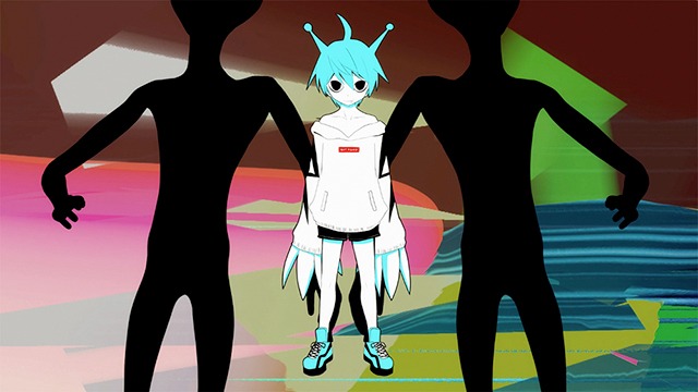 ころん「404」ミュージックビデオより。