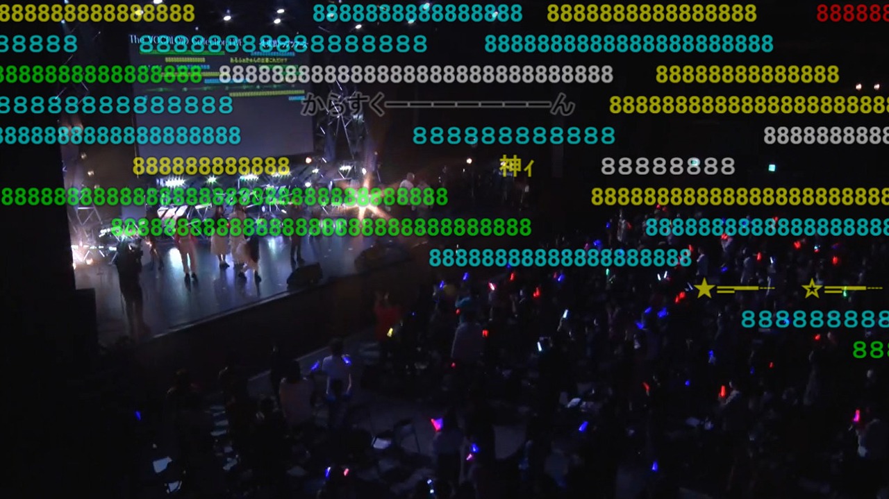「The VOCALOID Collection LIVE」の様子。