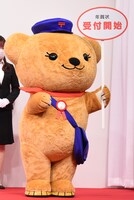 日本郵便のオフィシャルキャラクター・ぽすくま。