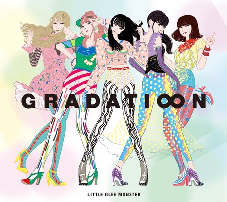 Little Glee Monster「GRADATI∞N」初回限定盤Bジャケット