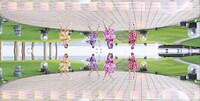 「ももいろクローバーZ / stay gold（"夏バカ20" × "Behind closed doors" 2 LIVES MIX VIDEO）」のワンシーン。
