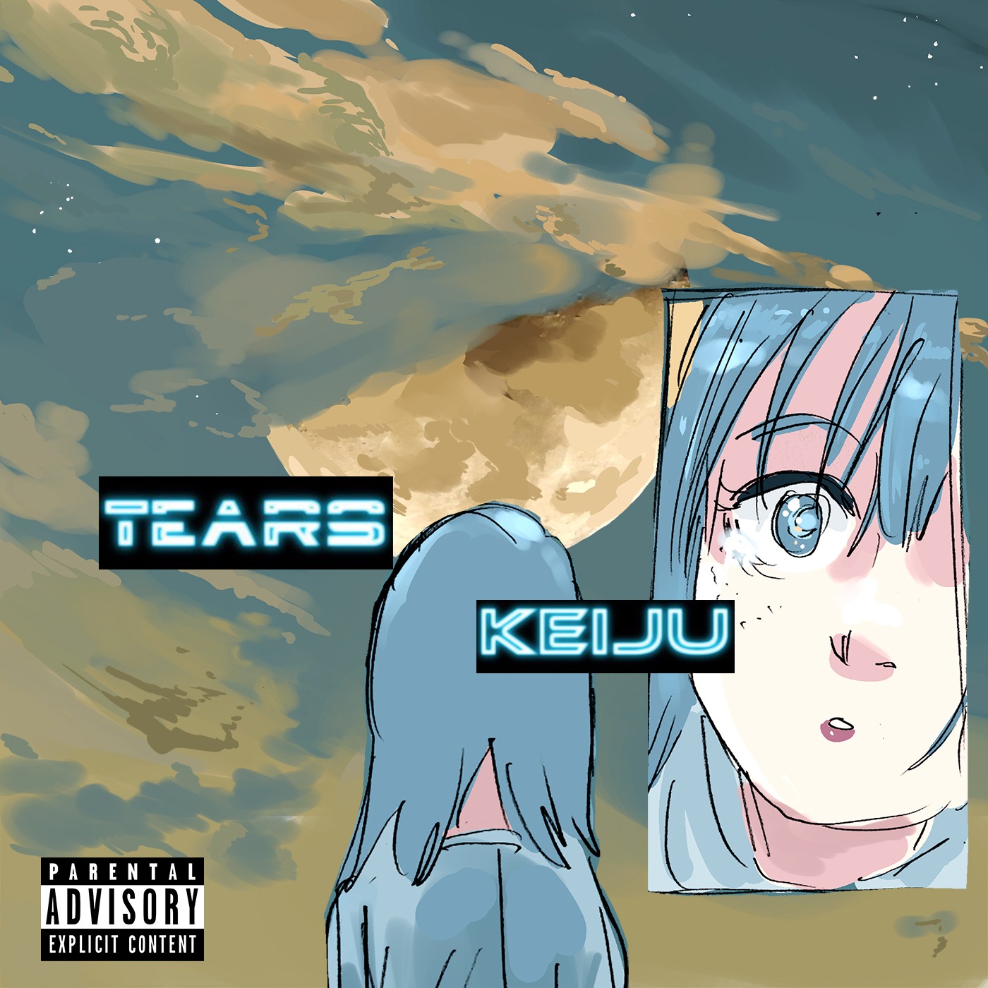 KEIJU「Tears」配信ジャケット