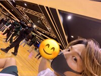 リハーサルの時の一枚。覚える事沢山…泣 頑張ってますよー！