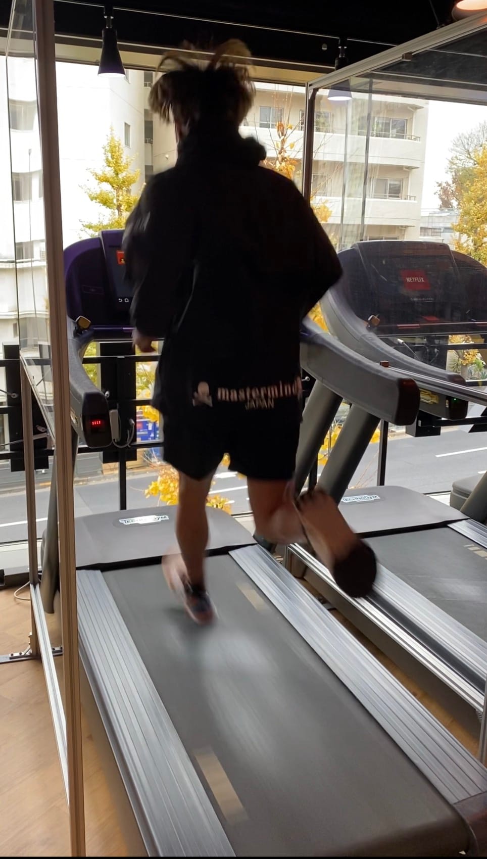 減量には欠かせないトレーニングメニュー。ダッシュ×10本。地獄です。笑