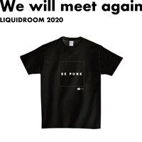 「LIQUIDROOM x King Gnu BE PUNK T-shirts」ブラックデザイン