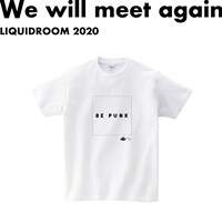 「LIQUIDROOM x King Gnu BE PUNK T-shirts」ホワイトデザイン