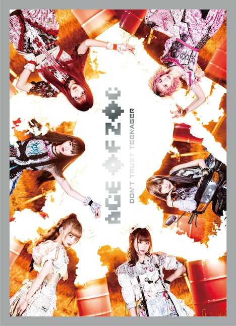 ZOC「AGE OF ZOC / DON'T TRUST TEENAGER」CD＋Blu-ray盤ジャケット