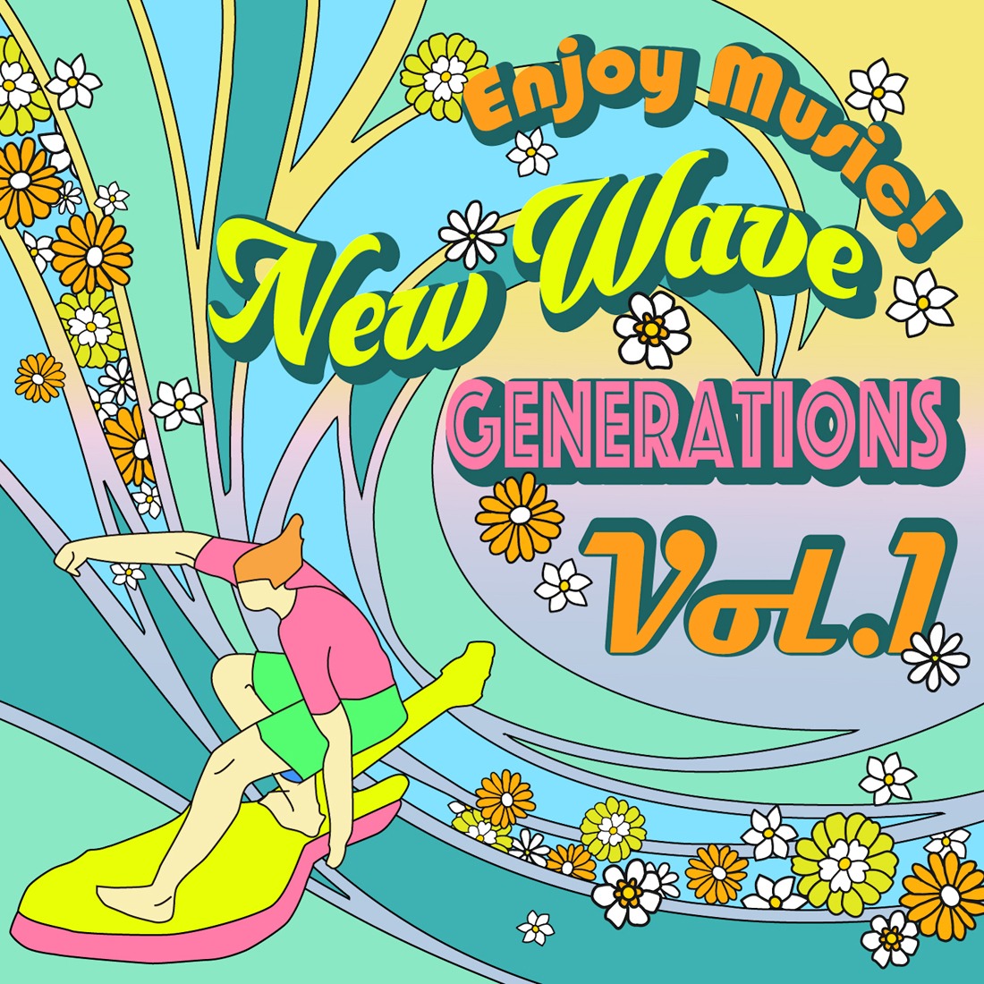 「Enjoy Music! New Wave Generations Vol.1」配信ジャケット