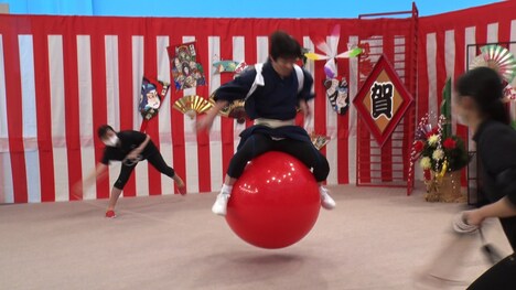 「世界の果てまでイッテQ！新春スペシャル！」のワンシーン。(c)日本テレビ