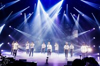 JO1「JO1 1st Live Streaming Concert『STARLIGHT』」の様子。 (c)LAPONE ENTERTAINMENT