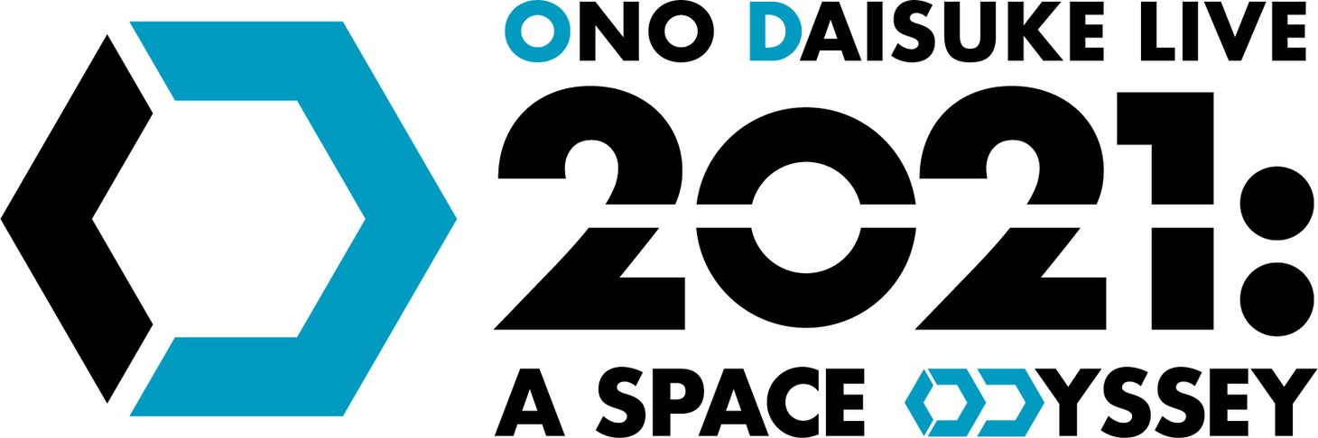 「ONO DAISUKE LIVE 2021: A SPACE ODYSSEY」ロゴ