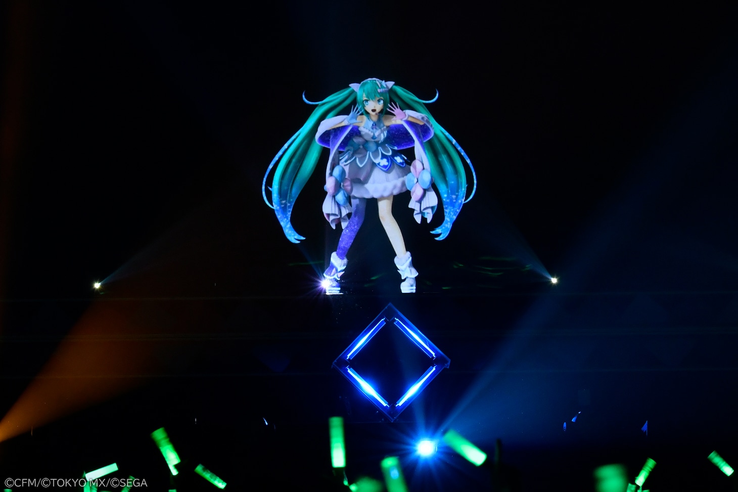 初音ミク（写真提供：TOKYO MX）