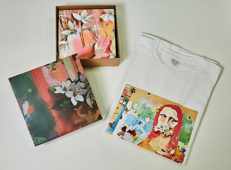 Cocco「クチナシ」初回限定盤Aのパッケージ内容。