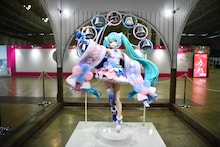 「初音ミク『マジカルミライ 2020』」企画展の様子。（写真提供：TOKYO MX）
