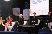 左からゆきぽよ、川尻蓮、豆原一成、川西拓実。(c)#Twitterトレンド大賞 実行委員会