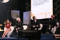 左からゆきぽよ、川尻蓮、豆原一成、川西拓実。(c)#Twitterトレンド大賞 実行委員会