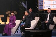 山之内すず、市川猿之助、チョコレートプラネット。(c)#Twitterトレンド大賞 実行委員会