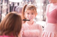 「カールキープマジック」撮影時のRIKU（NiziU）。