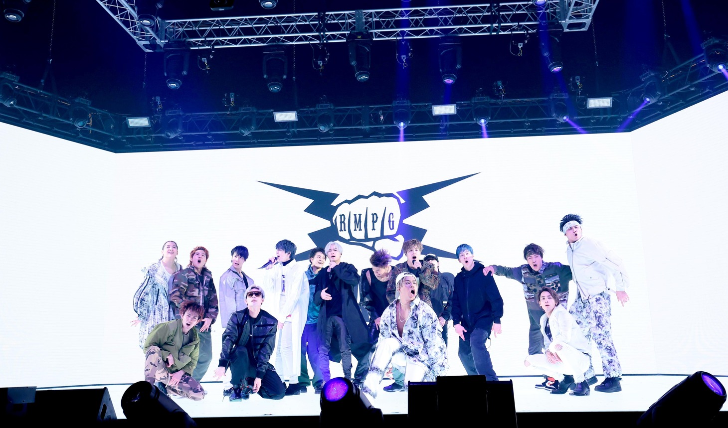 「LIVE×ONLINE BEYOND THE BORDER "THE RAMPAGE"」の様子。（写真提供：LDH JAPAN）