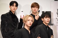 左から佐藤景瑚、大平祥生、金城碧海、豆原一成。