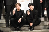 左から白岩瑠姫、木全翔也。