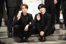 左から白岩瑠姫、木全翔也。