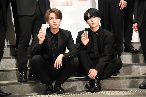 左から白岩瑠姫、木全翔也。