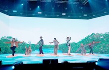 BALLISTIK BOYZ from EXILE TRIBE「LIVE×ONLINE BEYOND THE BORDER "BALLISTIK BOYZ"」の様子。（写真提供：LDH JAPAN）