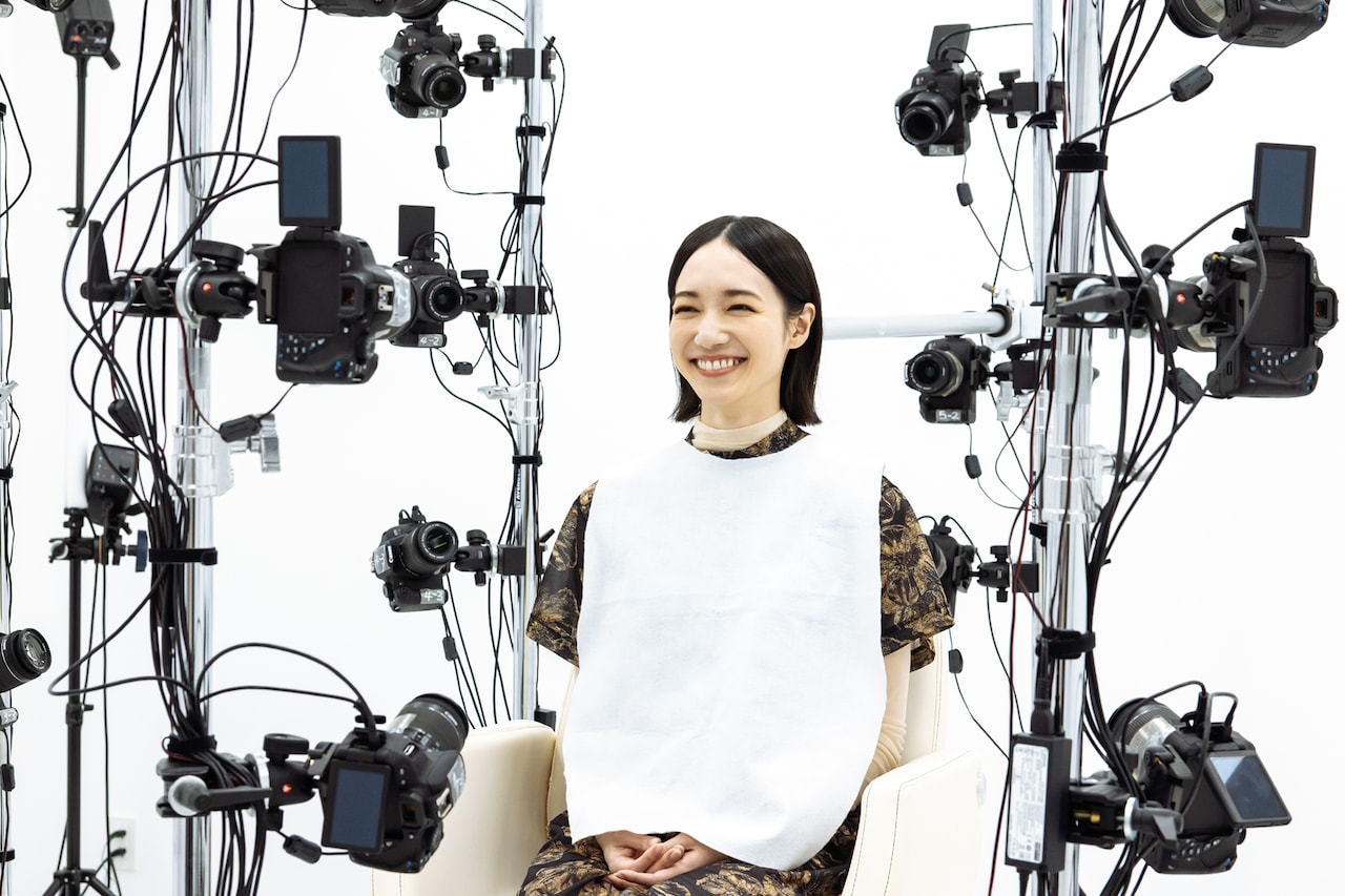 さらに笑顔もパシャリ。