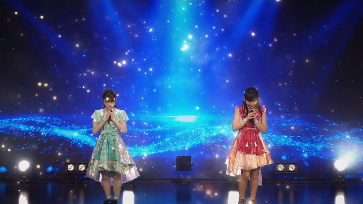 ここなつ「ここなつ2.0 Xmas LIVE星夢～ホシニネガイヲ～」の様子。