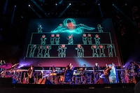 「millennium parade 3D LIVE 2020」の様子。（Photo by Kosuke Ito）