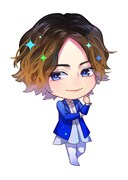 前川優希のちびキャラ。