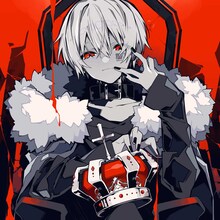 まふまふ「KING」配信ジャケット