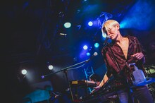 岡本伸明（Syn, Cowbell, Shriek）（Photo by Taka"nekoze_photo"）