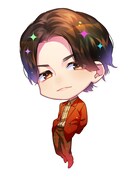 坂垣怜次のちびキャラ。