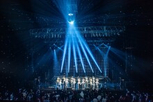 虹のコンキスタドール「RAINBOWPARTY!!～supported BS11『虹マジ』～」の様子。