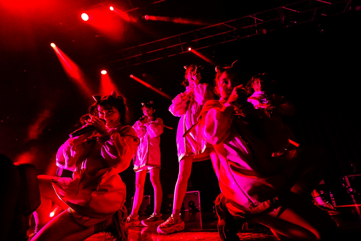 「Devil ANTHEM. 6th Anniversary ONE MAN LIVE『デビタゴン祭』」の様子。（写真提供：エイジアプロモーション）