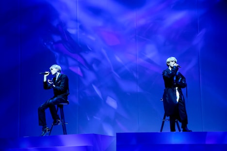 左から八木勇征、中島颯太（FANTASTICS from EXILE TRIBE）。（写真提供：LDH JAPAN）