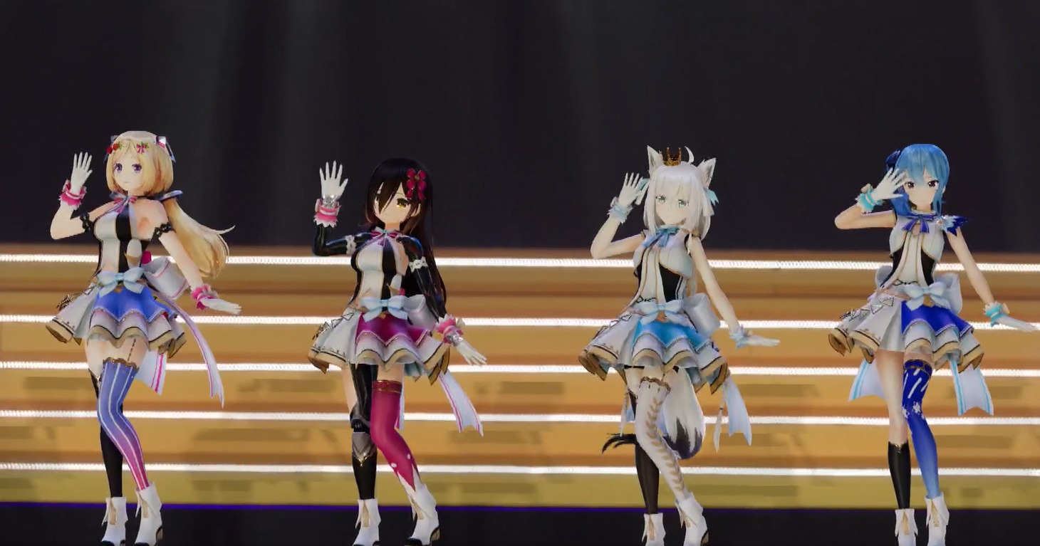 「hololive 2nd fes. Beyond the Stage Supported By Bushiroad STAGE2」の様子。（Photo by Kota Hirano）