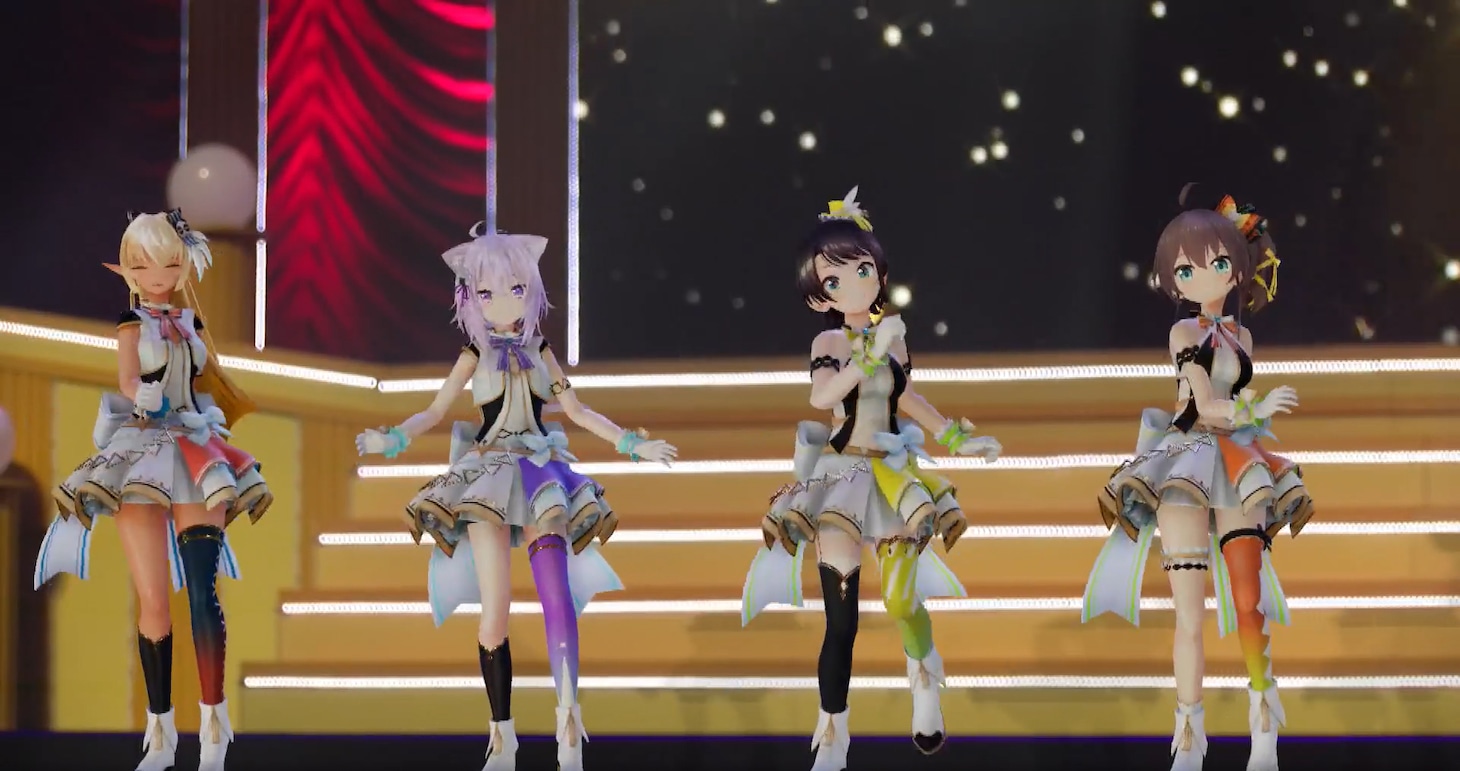 「hololive 2nd fes. Beyond the Stage Supported By Bushiroad STAGE2」の様子。（Photo by Kota Hirano）