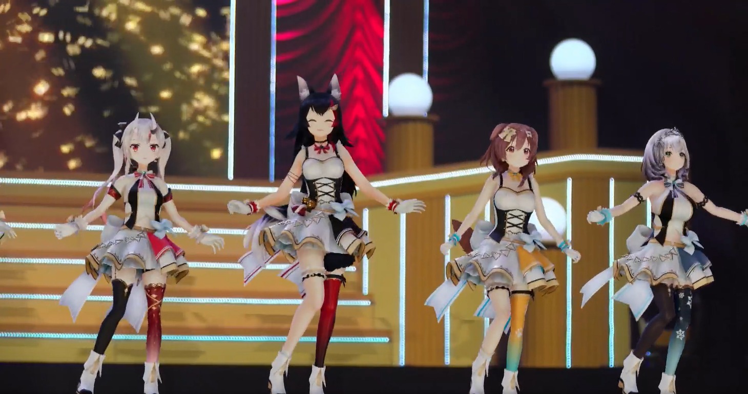 「hololive 2nd fes. Beyond the Stage Supported By Bushiroad STAGE2」の様子。（Photo by Kota Hirano）