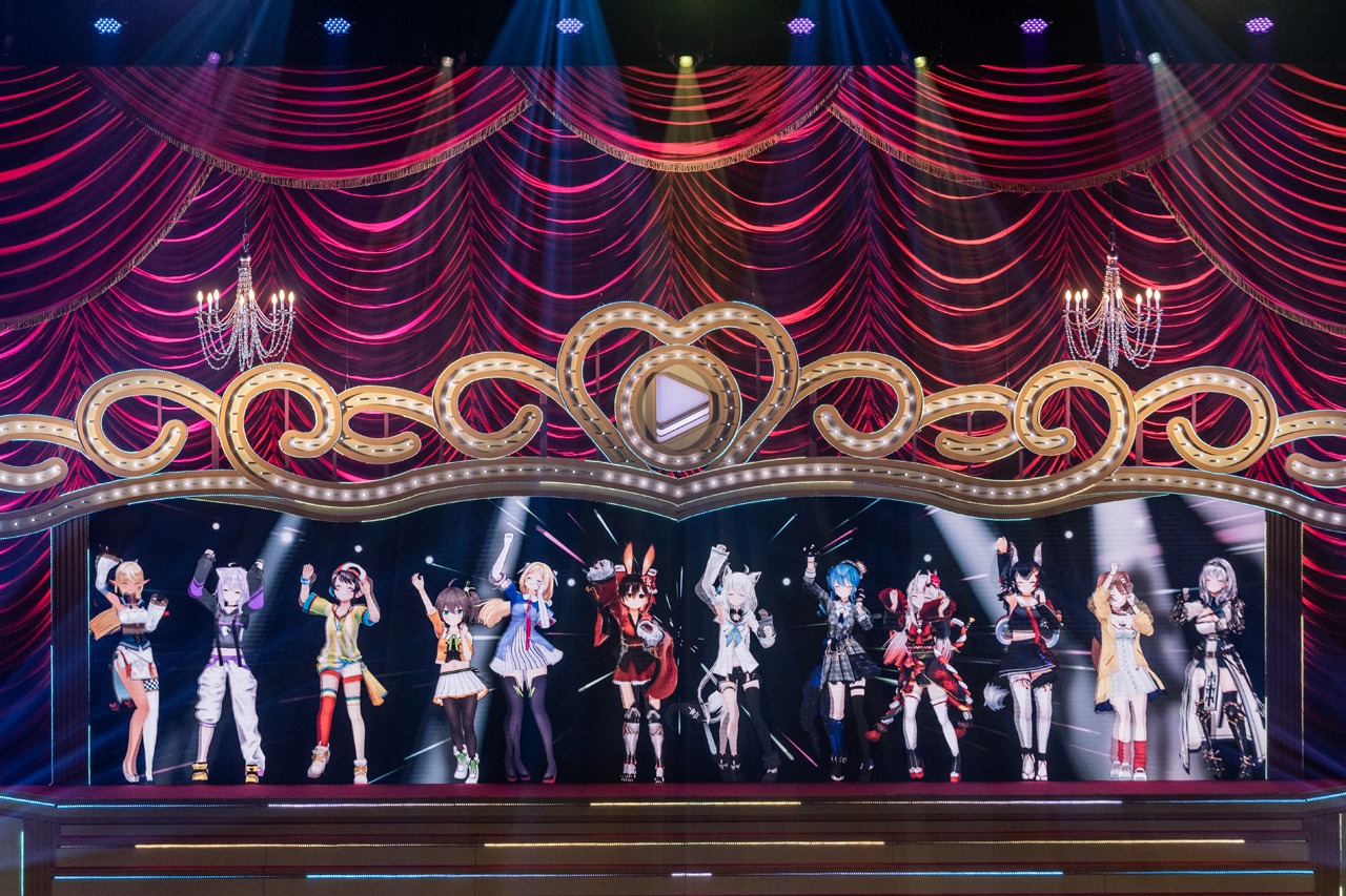 「hololive 2nd fes. Beyond the Stage Supported By Bushiroad STAGE2」の様子。（Photo by Kota Hirano）