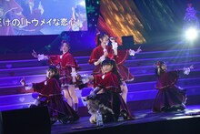 「超ときめき▽宣伝部のどきどき▽クリスマスパーティー2020～ときめきからの“正体”状～」の様子。