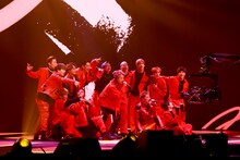 「LIVE×ONLINE BEYOND THE BORDER“EXILE”」の様子。（写真提供：LDH JAPAN）