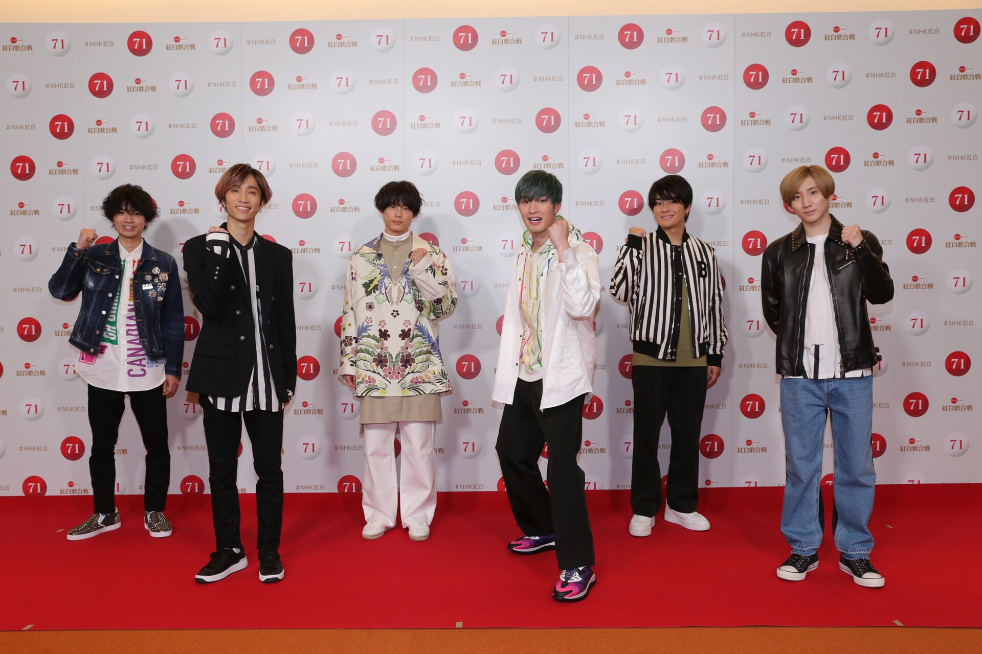 SixTONES公式写真 SixTONES（写真提供：NHK） [画像ギャラリー 1/3] - 音楽ナタリー