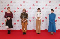 Little Glee Monsterのメンバー。左からかれん、MAYU、manaka、アサヒ。（写真提供：NHK）