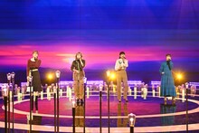 Little Glee Monsterのメンバー。左からかれん、MAYU、manaka、アサヒ。（写真提供：NHK）