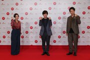 左から二階堂ふみ、内村光良、大泉洋。（写真提供：NHK）