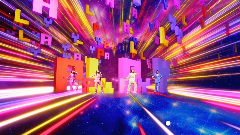 ももいろクローバーZ配信ライブ「PLAY!」より。